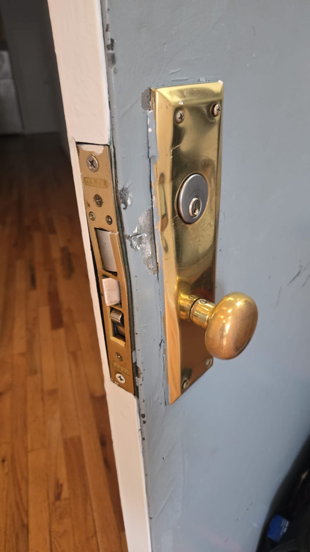 Mortise Lock Set Replacement in Upper West Side, Manhattan by Sunny Locksmith (photo 4)