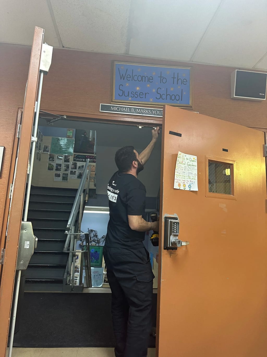 Smart Keypad & Panic Bar in Williamsburg, Brooklyn by Sunny Locksmith (photo 2)